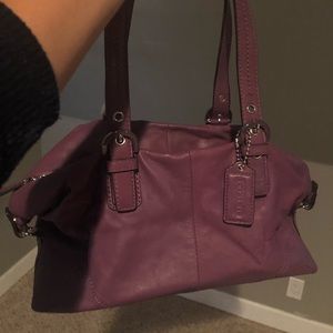 Gently used coach purse